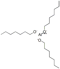 aluminium heptan-1-olate Struktur