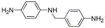 N-[(4-aminophenyl)methyl]benzene-1,4-diamine Struktur