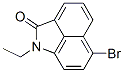 bromo-1-ethylbenz[cd]indol-2(1H)-one Struktur