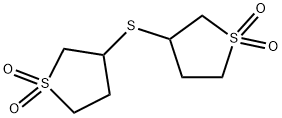 3,3'-thiobis[tetrahydrothiophene] 1,1,1',1'-tetraoxide Struktur