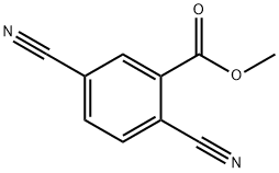 Methyl 2,5-dicyanobenzoate Struktur