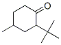 2-tert-butyl-4-methylcyclohexan-1-one Struktur