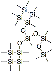 Bis(heptamethylcyclotetrasiloxy)hexamethyltrisiloxane Struktur