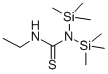 1,1-Bis(trimethylsilyl)-3-ethyl-2-thiourea Struktur