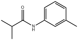 2-methyl-N-(3-methylphenyl)propanamide Struktur