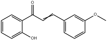 2'-HYDROXY-3-METHOXYCHALCONE Struktur