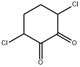 3,6-dichlorocyclohexane-1,2-dione Struktur