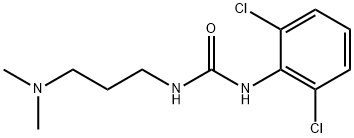 1-(2,6-dichlorophenyl)-3-[3-(dimethylamino)propyl]urea Struktur