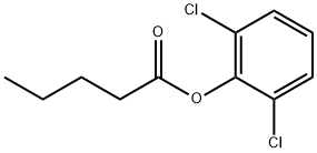 2,6-dichlorophenyl valerate  Struktur