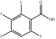 2,3,4,6-TETRAIODOBENZOIC ACID Struktur