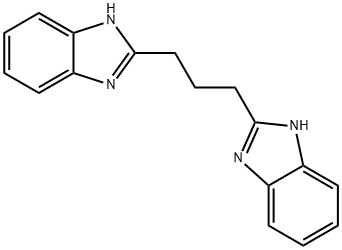 1,3-bis(2-benzimidazole)propane Struktur