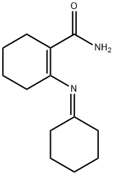 N-CYCLOHEXYLIDENE-2-CARBAMYLCYCLOHEX-1-ENYLAMINE Struktur