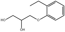 3-(2-Ethylphenoxy)propane-1,2-diol Struktur