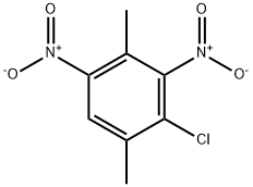 2-chloro-1,4-dimethyl-3,5-dinitro-benzene Struktur