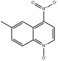 6-METHYL-4-NITROQUINOLINE-1-OXIDE Struktur