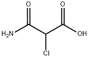 3-amino-2-chloro-3-oxopropionic acid Struktur