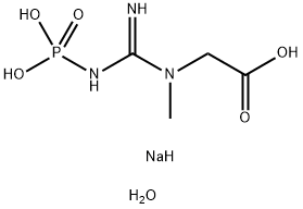 CREATINE PHOSPHATE DISODIUM SALT TETRAHYDRATE Struktur