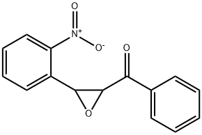 2-Benzoyl-3-(2-nitrophenyl)oxirane Struktur