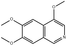 Isoquinoline, 4,6,7-trimethoxy- (9CI) Struktur