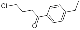 4-chloro-4'-ethylbutyrophenone Struktur