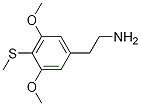 3,5-Dimethoxy-4-methylthiophenethylamine Struktur