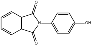 N-(4-HYDROXYPHENYL)PHTHALIMIDE Struktur