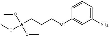 3-[3-(Trimethoxysilyl)propoxy]benzenamine Struktur