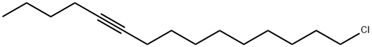 15-CHLORO-5-PENTADECYNE Struktur