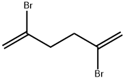 2,5-Dibromo-1,5-hexadiene Struktur