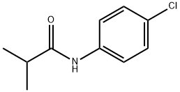 N-(4-chlorophenyl)-2-methyl-propanamide Struktur