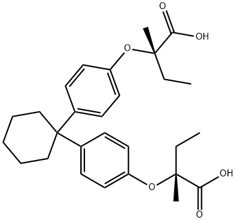 clinofibrate Struktur