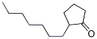 heptylcyclopentan-1-one Struktur