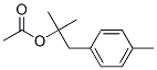 alpha,alpha,4-trimethylphenethyl acetate Struktur