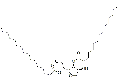 Sorbitan, dihexadecanoate Struktur