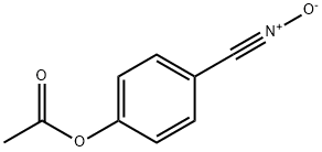 Benzonitrile, 4-(acetyloxy)-, N-oxide (9CI) Struktur