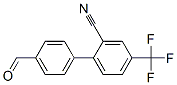 4-(2-Cyano-4-(trifluoromethyl)phenyl)benzaldehyde Struktur