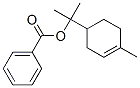 p-menth-1-en-8-yl benzoate Struktur