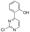 2-(2-Chloro-4-pyrimidinyl)phenol Struktur