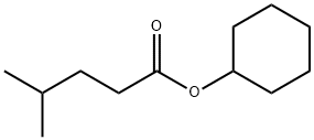 cyclohexyl 4-methylvalerate Struktur