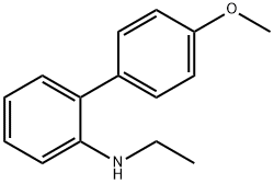 N-ethyl-4'-methoxy[1,1'-biphenyl]-2-amine Struktur