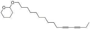 2-(11,13-Hexadecadiynyloxy)tetrahydro-2H-pyran Struktur