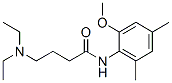 4-(Diethylamino)-N-(2-methoxy-4,6-dimethylphenyl)butanamide Struktur