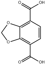 1,3-Benzodioxole-4,7-dicarboxylic acid Struktur