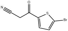 3-(5-BROMO-THIOPHEN-2-YL)-3-OXO-PROPIONITRILE Struktur