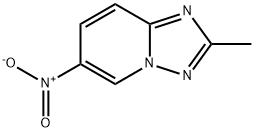 2-METHYL-6-NITRO(1,2,4)TRIAZOLO(1,5-A)PYRIDINE Struktur