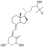 1,24-dihydroxy-25-fluorovitamin D3 Struktur