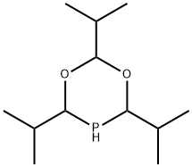 2,4,6-tris(isopropyl)-1,3,2-dioxaphosphorinane Struktur