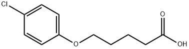 5-(4-chlorophenoxy)pentanoic acid Struktur