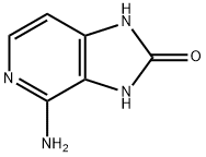 2H-Imidazo[4,5-c]pyridin-2-one,4-amino-1,3-dihydro-(9CI) Struktur