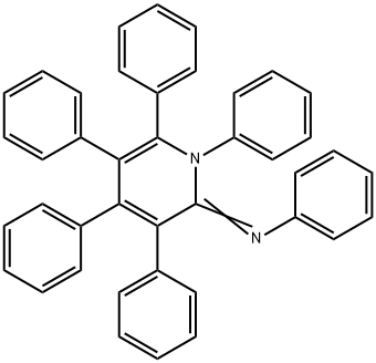 N-[1,3,4,5,6-Pentaphenylpyridin-2(1H)-ylidene]aniline Struktur